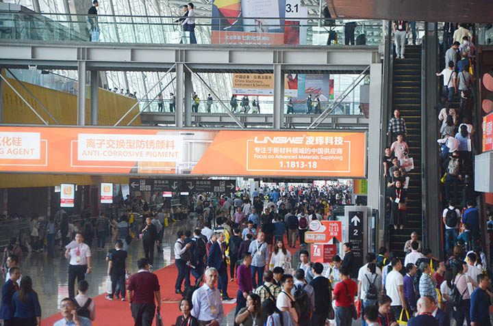 2019中国国际涂料展相关照片